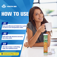 Solar Resilience C1000 Shield Vitamin C D3 Zinc Selenium Tablet Fizz Rasa Jeruk Siap Kirim Kemurnian Tinggi Pasokan Pabrik