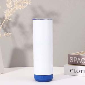 USA Offre Spéciale 20 oz Bouteilles d'eau intelligentes Lecteur de musique sans fil Haut-parleur Gobelet Vierges de sublimation avec haut-parleur - Product Image 6