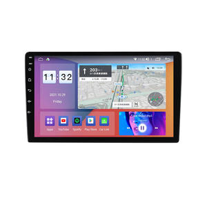 Autoradio universale <span class=keywords><strong>AYT</strong></span> Android 11 Auto 8+128G con CarPlay, DSP, GPS, schermo IPS da 9 pollici e AM/FM per VW Suzuki - Product Image 1