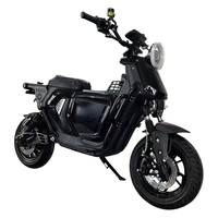 Nouveau Modèle Trottinette Électrique 60 V 1200 W Longue Autonomie, Moto Mobylette Électrique pour Adultes