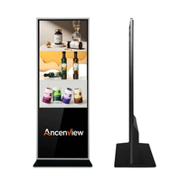 Pantalla Táctil Digital 2K 4K HD AD, Kiosco con Soporte de Piso, Reproductor de Publicidad