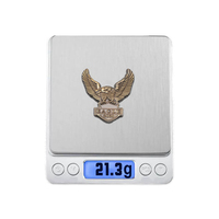 Emblema de Águila Fundido a Presión en Aleación de Zinc, Insignia Metálica 3D para Coche, Escudo 2028, Acabado Bronce Antiguo, Regalo Coleccionable, Venta al por Mayor Personalizada