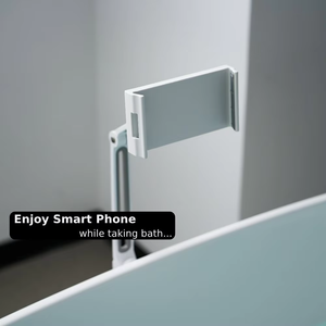 Baignoire à glace pour spa, accessoire de plongée froide, support pliable et pivotant à 360 degrés, pour téléphone et tablette, support mobile pour paresseux. - Product Image 5