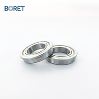 Roulement à billes à section mince à bride F6905ZZ 25x42x9mm, roulement à bride en acier chromé blindé ZZ pour automatisation de précision et petits moteurs