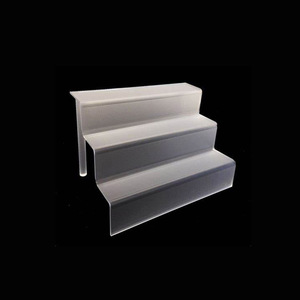 Moderno supporto <span class=keywords><strong>per</strong></span> alzata portatile in acrilico trasparente in 3 fasi con facile montaggio - Product Image 5