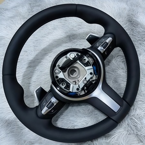 Volante Deportivo de Cuero Personalizado para <span class=keywords><strong>BMW</strong></span> F20 F21 F40 F52 F22 F23 F44 F46 F30 F31 F34 F35 F32 F33 F36 F10 F11 F07 F01 - Product Image 5
