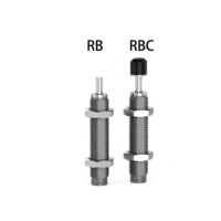 Amortisseur hydraulique série RBC/RB, type tampon amortisseur, pour bras robotique, pièces de machine de tampographie pour machines industrielles