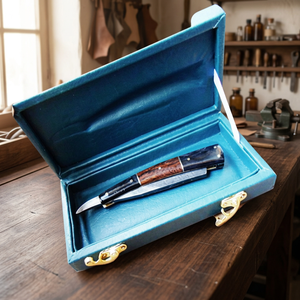 ASAP Eco-friendly Damascus Stainless Steel Shaving <b>Razor</b> Men North Face Non-Folding <b>Straight</b> <b>Razor</b> Wooden Case Ergonomics - Product Image 3