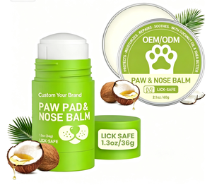 Balsamo Naturale Premium per Naso e Zampe con <span class=keywords><strong>Olio</strong></span> <span class=keywords><strong>di</strong></span> <span class=keywords><strong>Cocco</strong></span> e Burro <span class=keywords><strong>di</strong></span> Karité per la Cura Quotidiana <span class=keywords><strong>di</strong></span> <span class=keywords><strong>Cani</strong></span> e Gatti, ODM OEM - Product Image 1