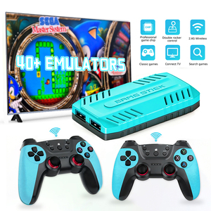 Consola de Juegos 4K Plug and Play con Tarjeta de 128 GB, 50000 Juegos Clásicos, 40 Emuladores Retro, Sistema EmuELEC de Código Abierto, Doble 2.4G - Product Image 1
