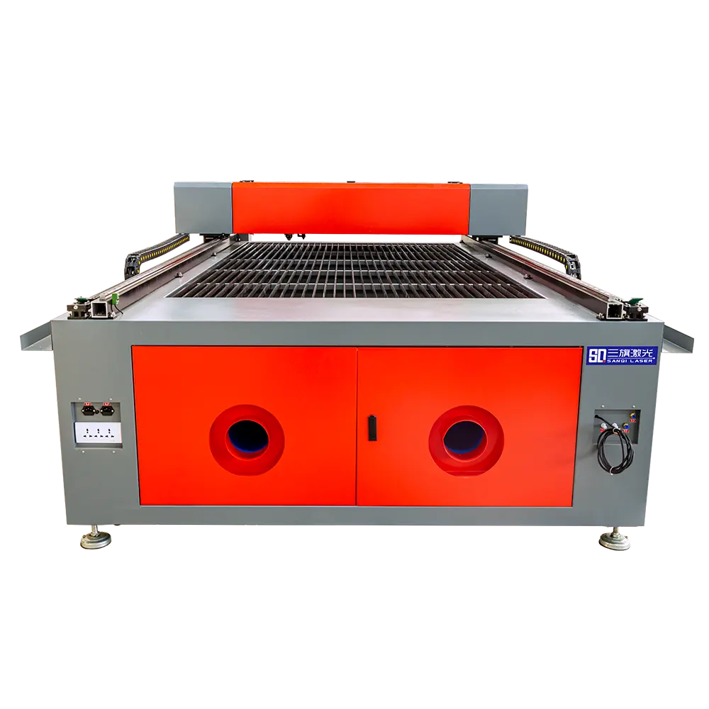 Factory supply 1325 size co2 laser cutting machine 300w for 3mm stainless steel and nonmetal 04