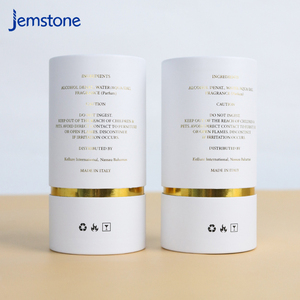 Tube en papier cartonné biodégradable imprimé sur mesure pour protéger les flacons de parfum et d'huiles essentielles - Product Image 2