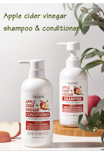 Produits de soins capillaires naturels et biologiques pour salon, prix de gros, shampoing et revitalisant au vinaigre de cidre de pomme - Product Image 2