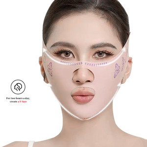ใหม่ล่าสุดเกาหลีสำหรับใบหน้า V line แก้มผอมผ้าพันแผลยกกระชับใบหน้าเข็มขัดคาง - Product Image 6