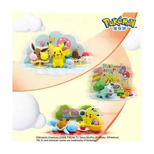 Populaire Pokemoned Bal Speelgoed Cadeau Pvc Figuren Pikachu Poke Bal Speelgoed Auto Decoratie Oem Blind Doos