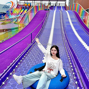 Toboggan Arc-en-ciel Sec pour Enfants et Adultes, Grand Équipement de Parc d'Attractions Extérieur Scénique et Coloré, Idéal pour Ferme, à Vendre - Product Image 1