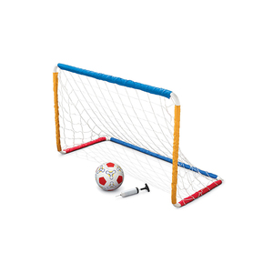 Arcos De Futbol Ensemble d'équipement d'entraînement de football pour enfants Poteau en acier et fer avec ballon et pompe pour un montage facile - Product Image 1