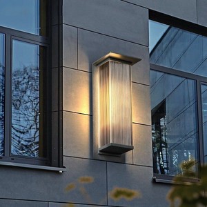 Lumind Applique Murale Extérieure Étanche <span class=keywords><strong>Terrasse</strong></span> Extérieure Porte d'Hôtel Pilier Mural Extérieur Applique Murale Moderne pour Cour - Product Image 6