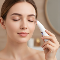 Verwarmde Rood Licht Therapie Waterdichte Skincare Wand Gezichts- & Oogmassager Verstevigende Verhelderende Anti-verouderingsverzorging Oogmassage Apparaat