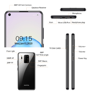 <span class=keywords><strong>Oukitel</strong></span> C18 Pro 6.55 ''HD + Display 4GB <span class=keywords><strong>64GB</strong></span> MTK6757 OCTA Core สมาร์ทโฟน Face ID ลายนิ้วมือแอนดรอยด์9.0 4000mAh โทรศัพท์มือถือ - Product Image 3