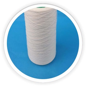 회전 뜨개질을위한 100% 천연 원시 흰색 대마 원사 - Product Image 4