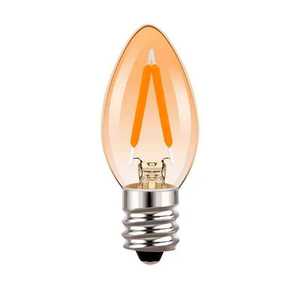 Ampoule LED Edison T20 T28 G40 C7 pour réfrigérateur, douille E12 E14 E26 E27, alimentation électrique, angle de faisceau de 360 degrés, décorative pour hôtel - Product Image 3