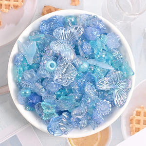 Perlas Acrílicas Mixtas, Corazones, Flores, Lazos, Mariposas, Adornos Planos, Cuentas, Materiales para Manualidades y Decoración de Bodas - Product Image 3