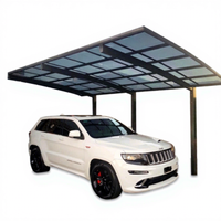 Marquesinas garage metalicas plafond en polycarbonate