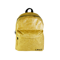 Custom Arrival Eco-friendly Waterproof Laptop Backpack Polyester Strong Tear-Proof Reinforced Recycled Paper 20-39L Capacity