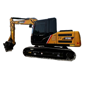 Excavadora Sany SY135c usada por 2023 años, excavadora de maquinaria de construcción de 13 toneladas de China, fuente confiable - Product Image 1