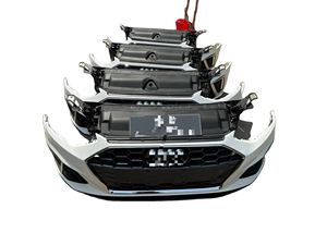 Paraurti Anteriore per <span class=keywords><strong>Audi</strong></span> <span class=keywords><strong>A4</strong></span>: Parti di Carrozzeria Auto con Bulloni Neri in Carbonio, Facile da Sostituire e in Plastica Resistente - Product Image 4