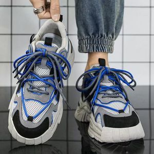 Fabricant de baskets pour jeunes à la mode, OEM, respirantes, en mesh, avec patch en caoutchouc, chaussures décontractées de style walking - Product Image 4