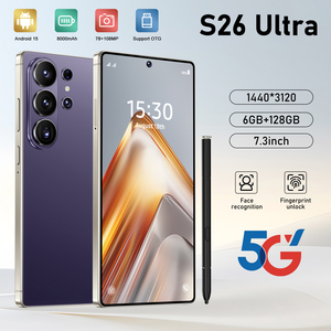 สมาร์ทโฟน S26 ultra 5G รุ่นใหม่ปี 2026 หน่วยความจำ 6GB+128GB กล้อง 108MP ระบบปฏิบัติการ Android 15 หน้าจอคุณภาพสูงขนาด 7.3 นิ้ว รองรับสองซิม - Product Image 1