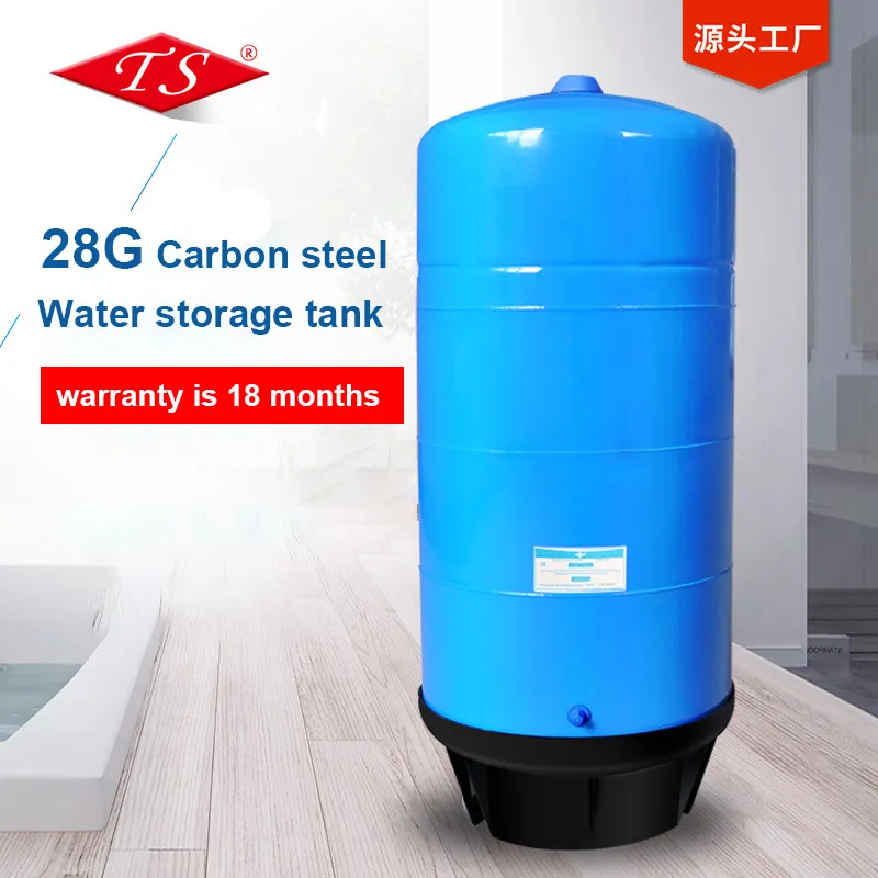 28G RO резервуар для хранения воды синий для коммерческого очистителя воды