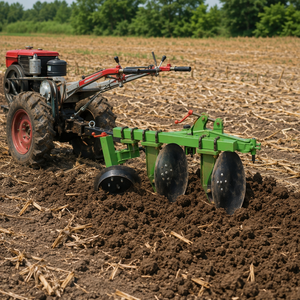 Motoculteur agricole diesel à deux roues pour mini-ferme et jardin - Product Image 1