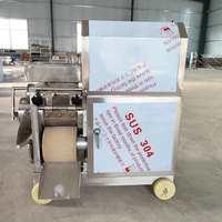 Machines commerciales de traitement du poisson et de la viande entièrement automatiques Séparateur d'os Éplucheur de pâte Processeur d'épine de crevettes