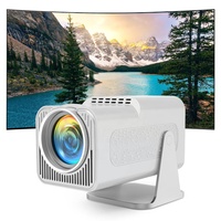 Projecteur intelligent de cinéma maison HY320 F600 720P, 300 lumens ANSI, projecteur HY300, lecteur multimédia vidéo portable, projecteur