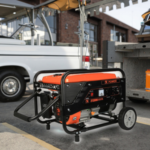 Generador de Gasolina Industrial de 8500W 8.5kW, Voltaje 220V/380V, Sistema de Arranque por Retroceso y ATS 004-007, Alternador Totalmente de Cobre 00 - Product Image 5