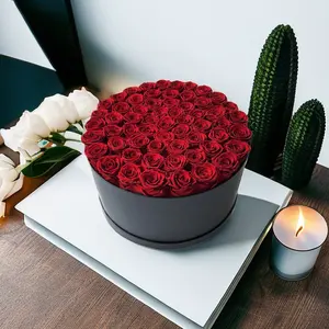 Every Love Beaula sting 60 konservierte Rosen Box Ewigkeit Rosen Blume echte konservierte rote Rosen in Geschenk box