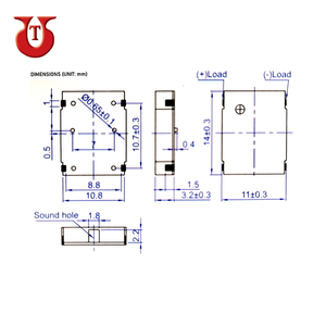 Transductor magnético SMD de 14mm, nuevo dispositivo de certificación de calidad, de bajo precio - Product Image 2