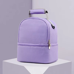 Nuovo Design per il latte per mamma sacchetti impermeabili a due piani di stoccaggio del ghiaccio latte portatile per bambini borsa per pannolini zaino da viaggio - Product Image 4