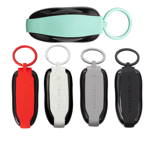 Funda Protectora de Silicona para Llaves de Coche <span class=keywords><strong>Tesla</strong></span> Model X Y 3 S, Precio de Fábrica, Carcasa Protectora para Llaves de <span class=keywords><strong>Tesla</strong></span> X, Accesorios - Product Image 1