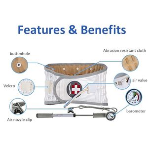 Produk Penjualan Terbaik Di Amerika Sabuk Pendukung Punggung Korset Lumbar Orthopedic Edik - Product Image 3