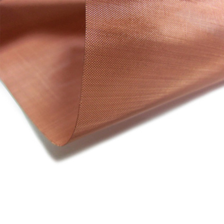 Ultra Fine 325 Mesh EMF Shielding Red Copper Wire Mesh