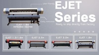 Plotter Ejet de 6 pies (1.3m, 1.6m, 1.9m, 2.5m, 3.2m) con cabezal I3200/dx11/xp600/dx5/dx7, impresora de inyección de tinta ecosolvente para exteriores, precio económico