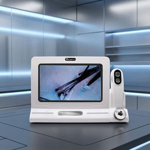Analyseur de follicules pileux du cuir chevelu portable de bureau, caméra haute résolution, stabilisateur d'image optique, affichage multi-écrans, test cutané - Product Image 1