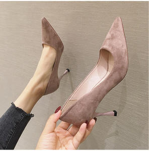 Chaussures de mariage de style français, sexy et élégantes pour femmes, avec nœud décoratif, semelle épaisse et talon aiguille, pour l'été - Product Image 3