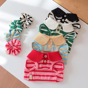 Joymay 2025, camiseta Polo elegante de lujo para perros, atuendo de algodón <span class=keywords><strong>puro</strong></span> para cachorros, <span class=keywords><strong>Chihuahua</strong></span>, oso de peluche, ropa para primavera y verano - Product Image 3