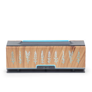 Difusor de Aromas Blue Moon de 0.5L con Luz LED, Diseño de Espiga de Trigo, para Hogar y Oficina, Enchufe Eléctrico, Función de Temporizador de 2-8 Horas - Product Image 4