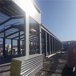 Modern açık depolama barakası prefabrik çelik yapı çelik depolama barakası Carports ve tutuyor çelik - Product Image 6